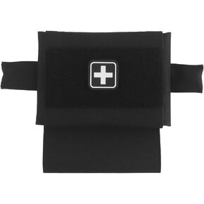 2-in-1 Micro Med Kit Medical Pouch Tactical Mini First Aid Pouch Empty Small IFAK Pouch Compact Medical Pouch EDC Bag with Tourniquet Holder |MOLLE Belt IFAK Micro Trauma Kit Pouch