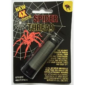 STD-2 Spiderthread 400' Bulk W/Dispenser Clear Fly Tying