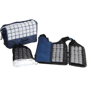 FlexiFreeze Ice Vest Cooling Kit - Cooling Vest with Additional Refill Panel and Travel Cooler