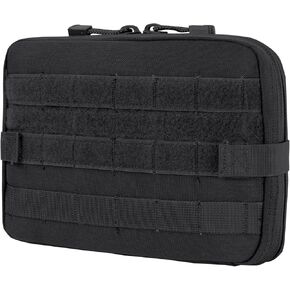 Condor T and T Pouch (Black), 7.5"H x 10"W x 1.5"D