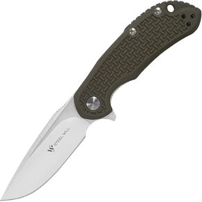 Steel Will Cutjack C22M Linerlock OD, Green, 3.0"