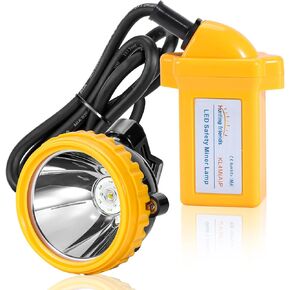 Superbright LED Mining Light KL4LM(B).Plus Miner Cap Lamp Waterproof Underground Headlamp Explosion-Proof Hard Hat Headlamp