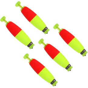 PATIKIL Fishing Bobbers Floats, EVA Spring Foam Floats Weighted Bobbers Buoy for Crappie Bass Trout