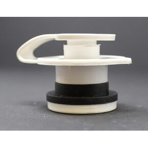 JSP Manufacturing Aftermarket White Standard 1" Shaft Cooler Drain Plug Assembly Compatible with Coleman Coolers