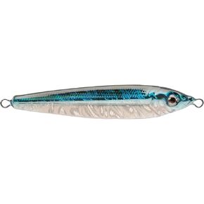P-Line PLM3/4-02 Laser Minnow, 3/4-Ounce, Silver, Blue
