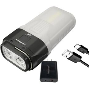 EdisonBright Nitecore LR70 3000 Lumen flashlight/camping lantern/powerbank combo unit Charging adapter