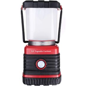 Weltool L1 3000K Warm White Portable LED Camping Lantern Dimmable with Red Light S.O.S Waterproof Shockproof for Hiking, Emergencies, Hurricanes, Outages, Hardware 3 D Alkaline Battery Operated