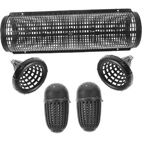 BESPORTBLE 1 Set EEL Shrimp Traps Reusable Crab Traps Portable Fishing Crawfish Traps Wear-Resist Fishing Netting Fishing Reusable Fish Net Traps Mesh Plastic Fishing Net