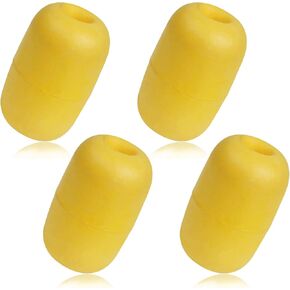 JSHANMEI Rope Floats Marine Buoy Float, 4pcs Crab Trap Floats Buoys Deep Water Fishing Marker Buoys Water Ski Rope Floats for Boats Swimming Pool Kayak Crabbing Dock Ski Anchor