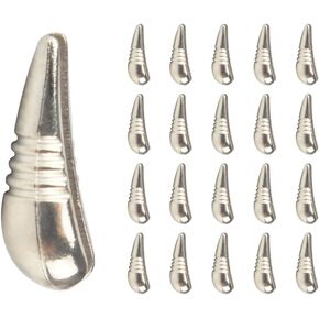 20 قطعة من خرز التنغستن جافي لربط الذبابة، 5 ألوان/4 مقاسات من خرز التنغستن الحورية الثقيل للخلف in Kuwait