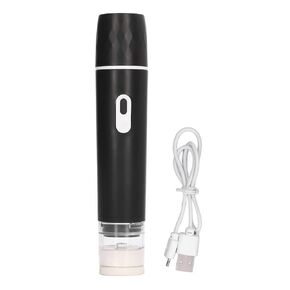 Electric Air Pump Handheld Vacuum Sealer Cordless Portable Quick Air Exhaust Efficient Storage for Food and Clothes (Black)