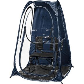 WeatherPod 1-Person Pod with Tapered Sides – The Original, Patented Weather Pod – Highly Water, Wind & Weather Resistant Pop-up Tent – Lightweight, Easy Open & Close