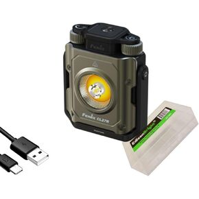 EdisonBright Fenix CL27R 1200 Lumen Rechargeable LED compact multi functonal lantern with EBR accessory Box