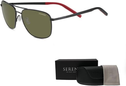 Serengeti Spello Square Sunglasses For Men + DIW Kit in Saudi Arabia