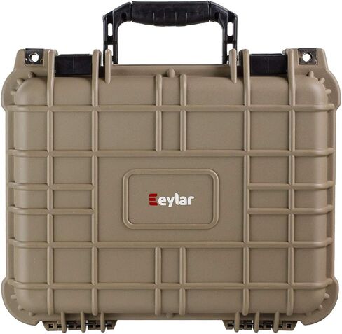 حافظة مسدس صلبة تكتيكية من Eylar مقاومة للماء والصدمات مع رغوة معتمدة من إدارة أمن المواصلات الأمريكية مقاس 13.37 بوصة و11.62 بوصة و6 بوصة in Kuwait