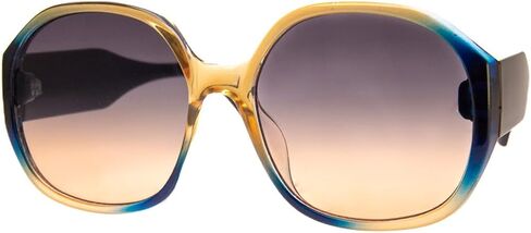 A.J. Morgan Oversized, Vintage Inspired Boho Sunglasses in a Two-Tone Color Pattern Round in Saudi Arabia