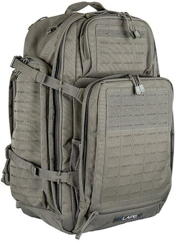 LAPG Atlas 72 Hour Tactical Backpack for Men & Women, Large Bug Out Bag with MOLLE System, Hiking Hunting Combat Backpack, Black in Saudi Arabia