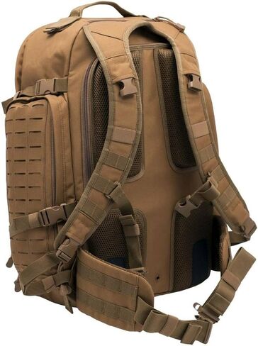 LAPG Atlas 72 Hour Tactical Backpack for Men & Women, Large Bug Out Bag with MOLLE System, Hiking Hunting Combat Backpack, Black in Saudi Arabia