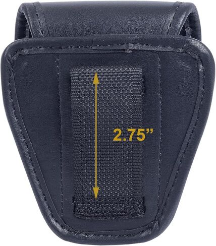 TAFTACFR Molded Single Handcuff Pouch Handcuff Case for Duty Belt Handcuff Holder, Law Enforcement Duty Handcuff Case with Removable Top Cover and Hidden Snap in Saudi Arabia