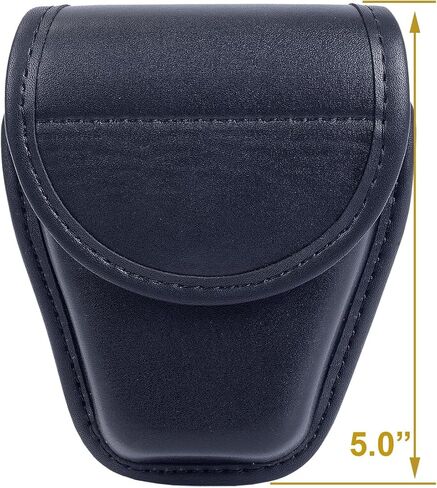 TAFTACFR Molded Single Handcuff Pouch Handcuff Case for Duty Belt Handcuff Holder, Law Enforcement Duty Handcuff Case with Removable Top Cover and Hidden Snap in Saudi Arabia