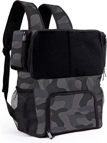 Cornhole Backpack Camo with Cooler Compartment, Holds up to 3-4 Sets (12-16 Bags), Bottle Opener, Cooler Holds up to 12 cans in Saudi Arabia