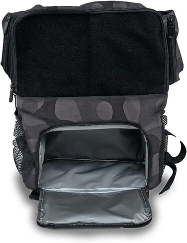 Cornhole Backpack Camo with Cooler Compartment, Holds up to 3-4 Sets (12-16 Bags), Bottle Opener, Cooler Holds up to 12 cans in Saudi Arabia