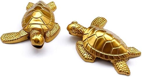Butane Torch Lighter - Soft Flame Lighter, Refillable Adjustable Cool Lighters Desktop Portable Lighter Golden Turtle Lighter, Men Gift (Without Gas) in Saudi Arabia