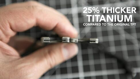BIG IDEA DESIGN TPT Slide : Titanium Pocket Tool (Matte Black) in Saudi Arabia
