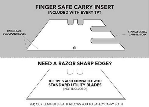 BIG IDEA DESIGN TPT Slide : Titanium Pocket Tool (Matte Black) in Saudi Arabia