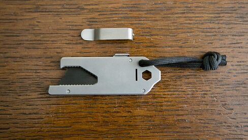 BIG IDEA DESIGN TPT Slide : Titanium Pocket Tool (Matte Black) in Saudi Arabia