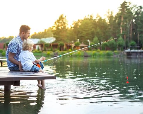PATIKIL Slip Bobbers Float with Bobber Stop, Balsa Wood Slide Floats Fishing Cork for Crappie Panfish Trout Bass in Saudi Arabia