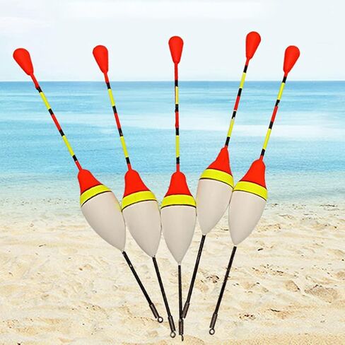 عوامة صيد السمك من بيسبورتبل، ملحقات صيد السمك العائمة من الفوم لأدوات الصيد في الهواء الطلق، لون عشوائي 20 قطعة in Kuwait