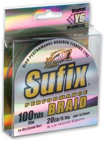 Sufix Performance 100-Yards Spool Size Braid Line in Saudi Arabia