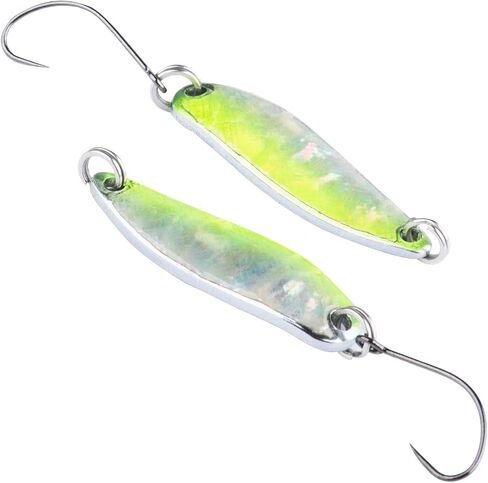 Goture Fishing Lures Fishing Spoons,Hard Lures Saltwater Spoon Lures Casting Spoon/Ice Fishing Jigs for Trout Bass Pike Walleye Crappie Bluegill 1/10oz 1/8oz 1/7oz 1/6oz 1/5oz in Saudi Arabia