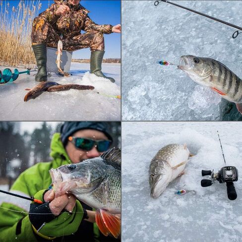 Goture Fishing Lures Fishing Spoons,Hard Lures Saltwater Spoon Lures Casting Spoon/Ice Fishing Jigs for Trout Bass Pike Walleye Crappie Bluegill 1/10oz 1/8oz 1/7oz 1/6oz 1/5oz in Saudi Arabia