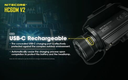 Nitecore HC60M v2 1200 Lumen NVG Mountable Rechargeable Headlamp with Lumentac Organizer in Saudi Arabia
