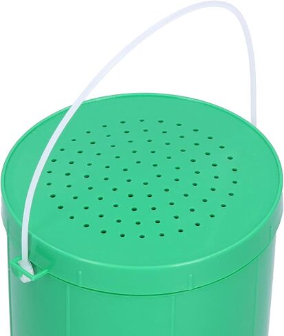 VBESTLIFE Plastic Worm Bait Holder Bait Earthworm Holder Fishing Bait Case with Lid Easy to Reach Bait Storage Fishing Tools and Accessories in Saudi Arabia