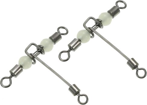 PATIKIL 3 Way Swivel Cross Line Rolling Terminal with Luminous Bead in Saudi Arabia