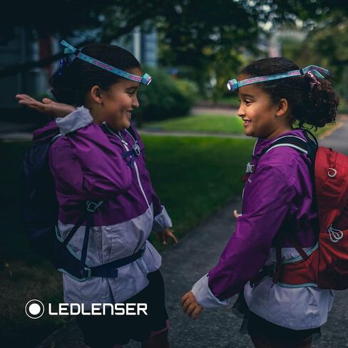 ليدلينسر KIDLED4R، مصباح أمامي LED آمن للأطفال، القراءة، التنزه ليلاً، إشارة ملونة، ألعاب خفيفة (أخضر) in Kuwait