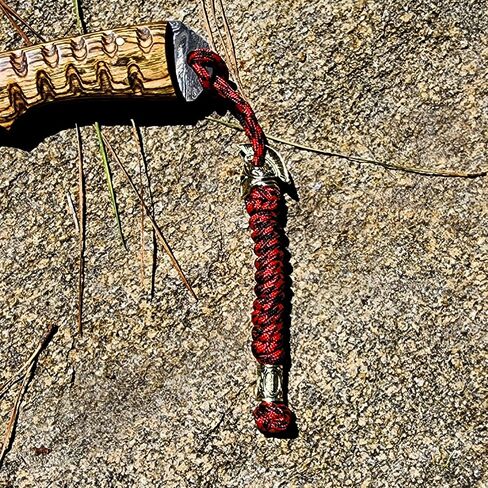Handmade Viking Rune Spartan Paracord Keychain Lanyard in Saudi Arabia