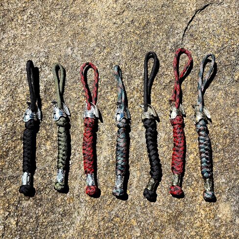 Handmade Viking Rune Spartan Paracord Keychain Lanyard in Saudi Arabia