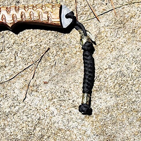 Handmade Viking Rune Spartan Paracord Keychain Lanyard in Saudi Arabia