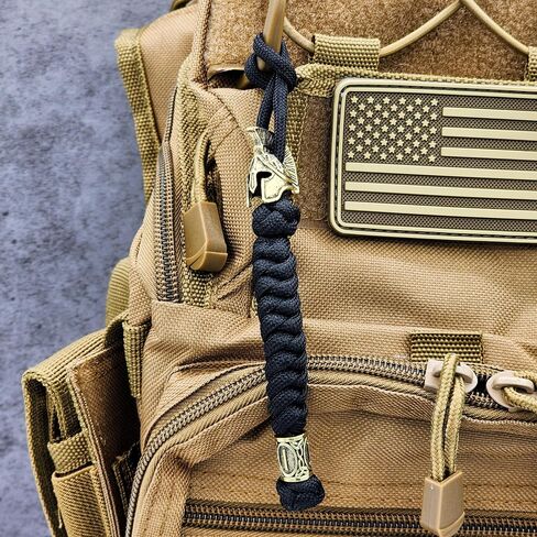 Handmade Viking Rune Spartan Paracord Keychain Lanyard in Saudi Arabia