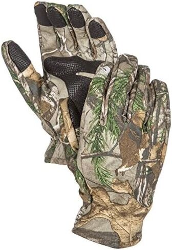 قفازات صيد مموهة للرجال من نورث ماونتن جير - متوافقة مع الهواتف الذكية - مقاومة للماء in Kuwait