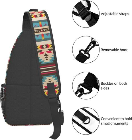Haunted the Mansion Small Crossbody Backpack Sling Bag for Men Women Mini One Shoulder Chest Bags Gym Sport Travel Hiking Daypack in Saudi Arabia
