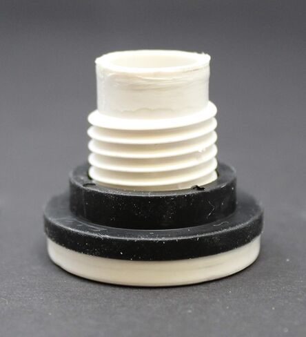 JSP Manufacturing Aftermarket White Standard 1" Shaft Cooler Drain Plug Assembly Compatible with Coleman Coolers in Saudi Arabia