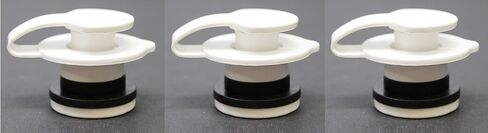 JSP Manufacturing Aftermarket White Standard 1" Shaft Cooler Drain Plug Assembly Compatible with Coleman Coolers in Saudi Arabia