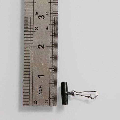 Sinker Slide with Hooked Snap Fishing Line Connector 30-60pcs Fishing Accessories in Saudi Arabia