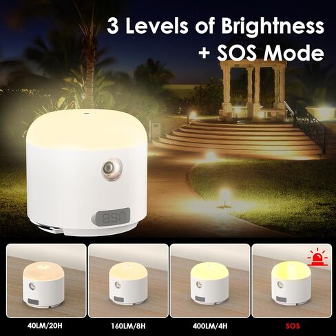 Camping Lantern 4 in 1 Camping Lights with Fan & Intelligent Humidifier Rechargeable Camping Lights & Lanterns for Outdoor Camping in Kuwait