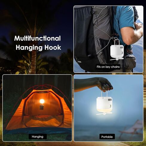 Camping Lantern 4 in 1 Camping Lights with Fan & Intelligent Humidifier Rechargeable Camping Lights & Lanterns for Outdoor Camping in Kuwait
